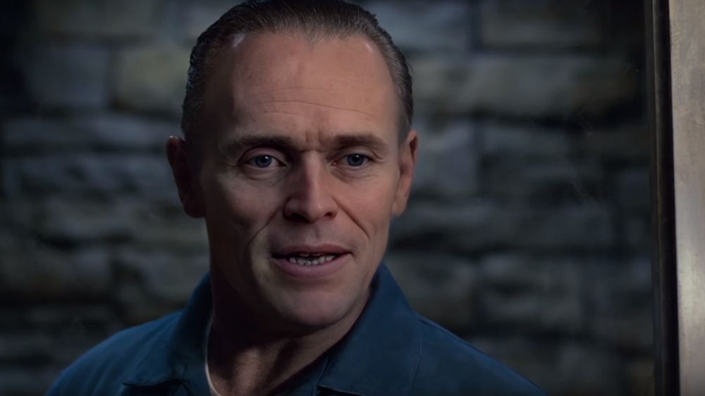 Willem Dafoe als Hannibal Lecter in das Schweigen der Lämmer